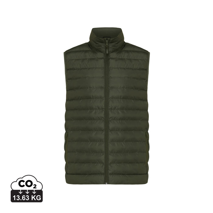 IQONIQ Meru Herren Bodywarmer aus recyceltem Polyester mit Logo bedrucken