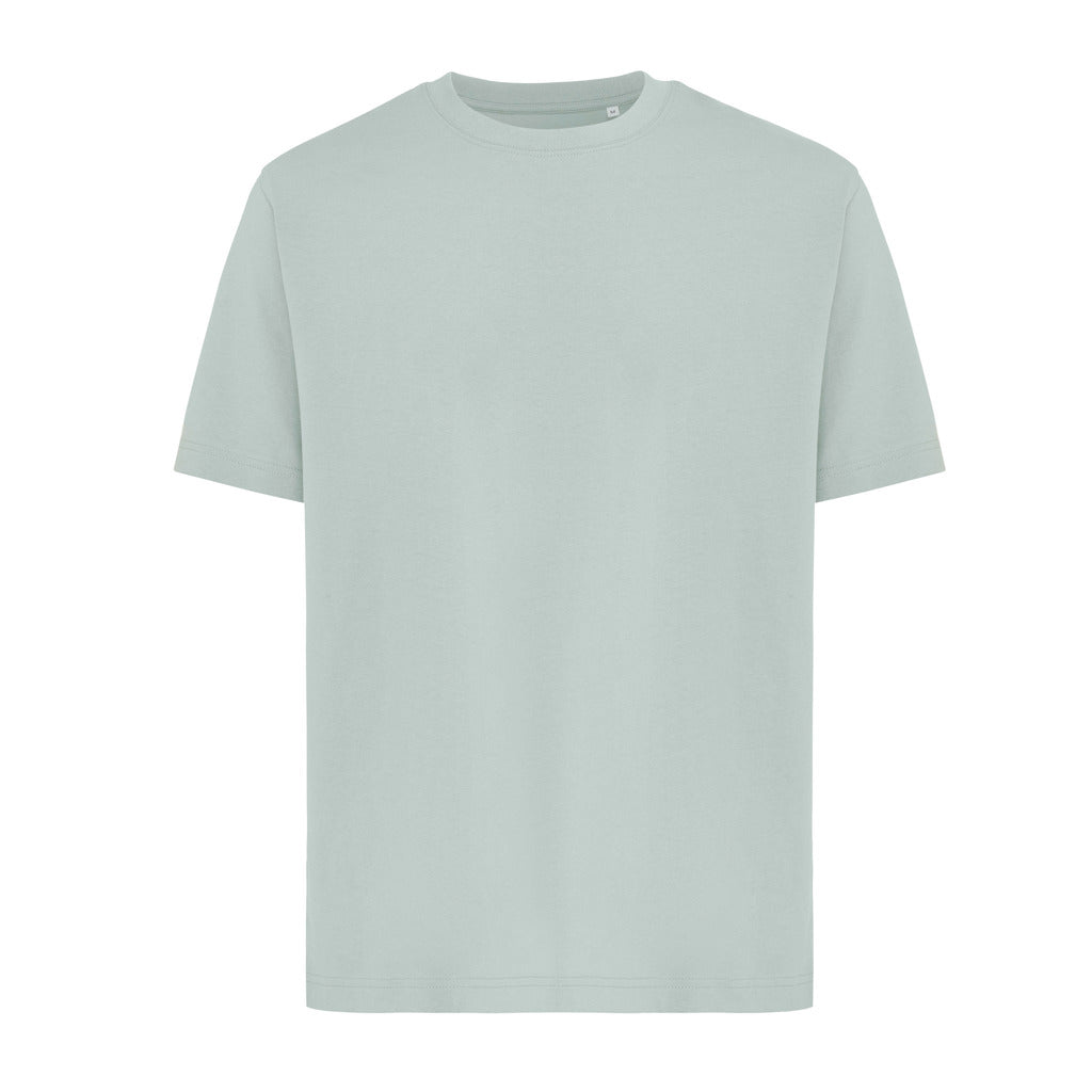 IQONIQ Nikko Heavyweight T-Shirt aus recycelter Baumwolle – Iceberg green