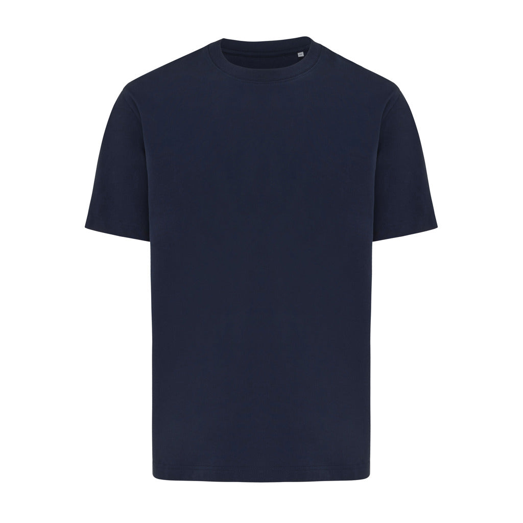 IQONIQ Nikko Heavyweight T-Shirt aus recycelter Baumwolle – navy blau