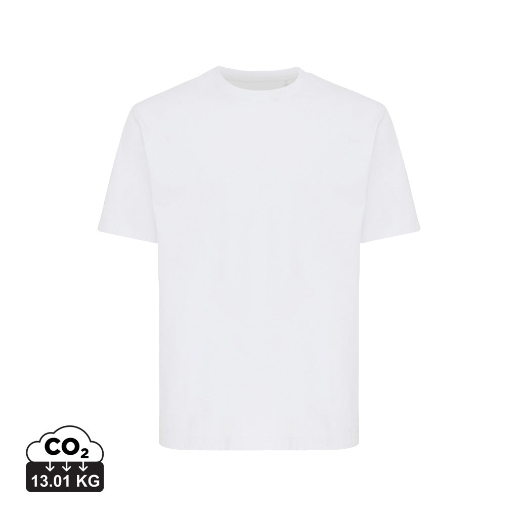 IQONIQ Nikko Heavyweight T-Shirt aus recycelter Baumwolle – recycled white