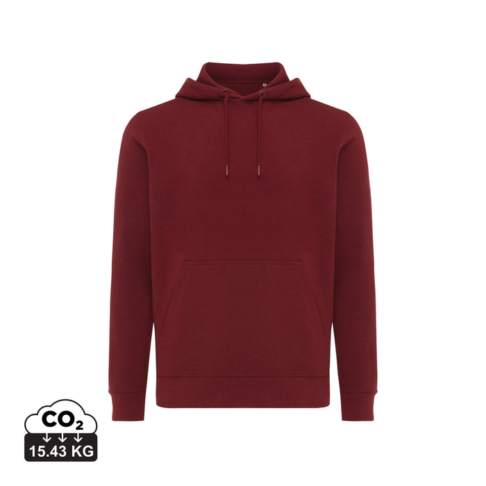 IQONIQ Rila Lightweight Hoodie aus recycelter Baumwolle mit Logo bedrucken