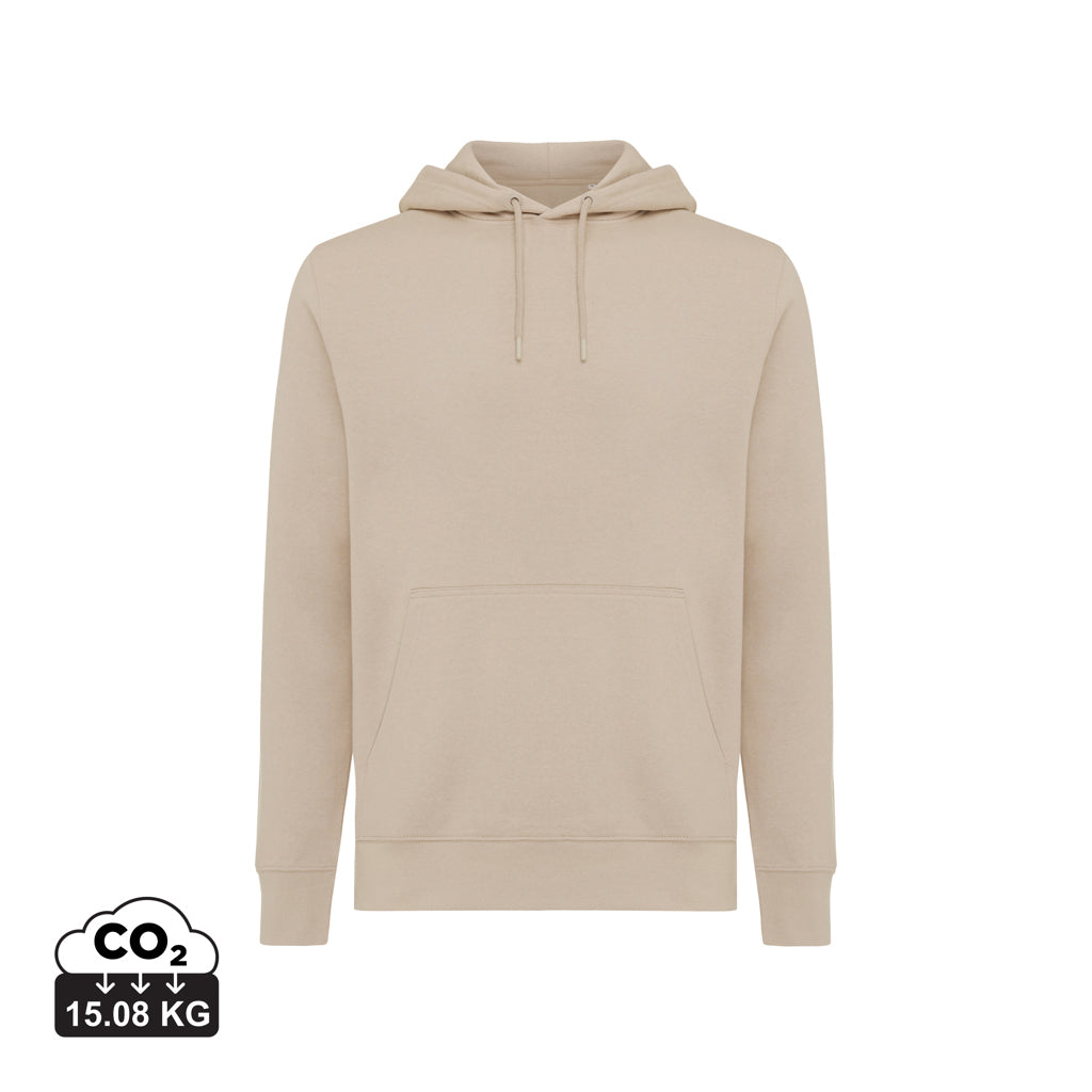 IQONIQ Rila Lightweight Hoodie aus recycelter Baumwolle – desert