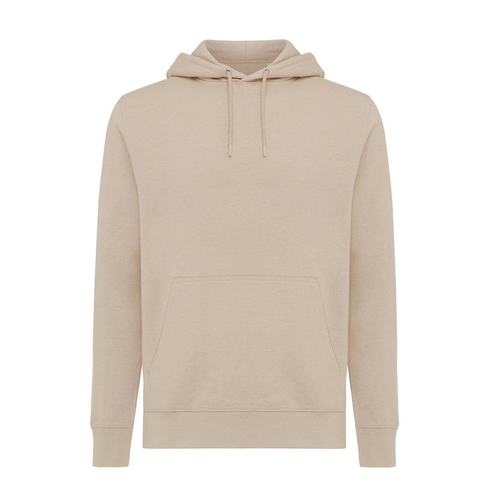 IQONIQ Rila Lightweight Hoodie aus recycelter Baumwolle – desert