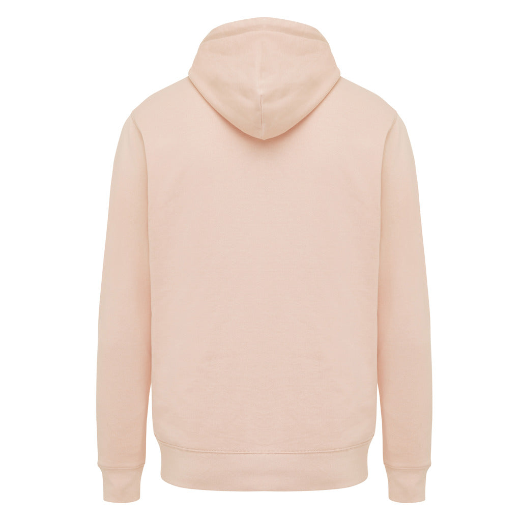 IQONIQ Rila Lightweight Hoodie aus recycelter Baumwolle – peach nectar