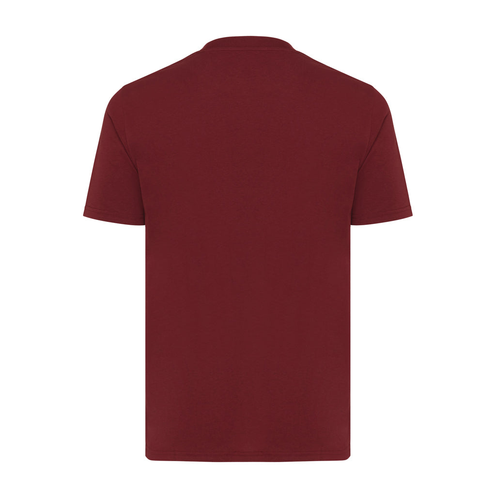 IQONIQ Sierra Lightweight T-Shirt aus recycelter Baumwolle – burgunderrot