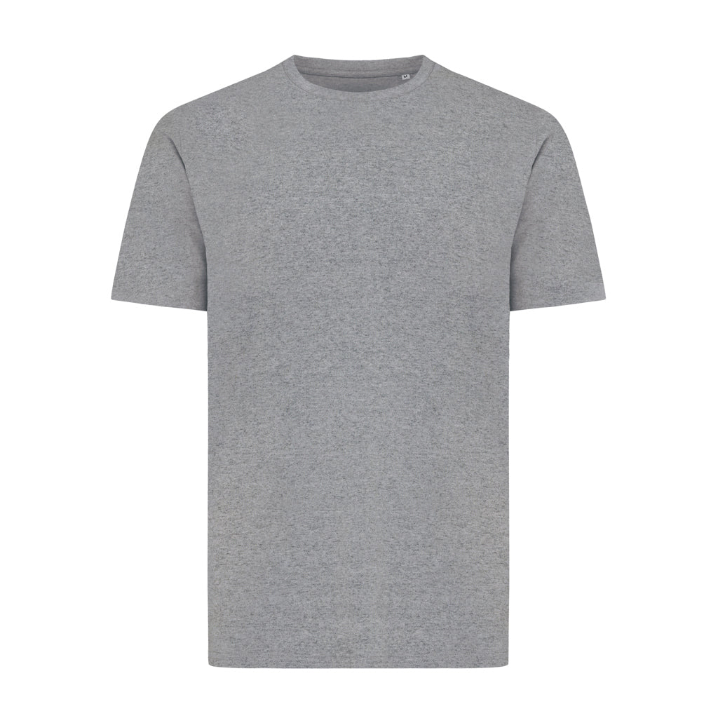 IQONIQ Sierra Lightweight T-Shirt aus recycelter Baumwolle – light heather anthracite