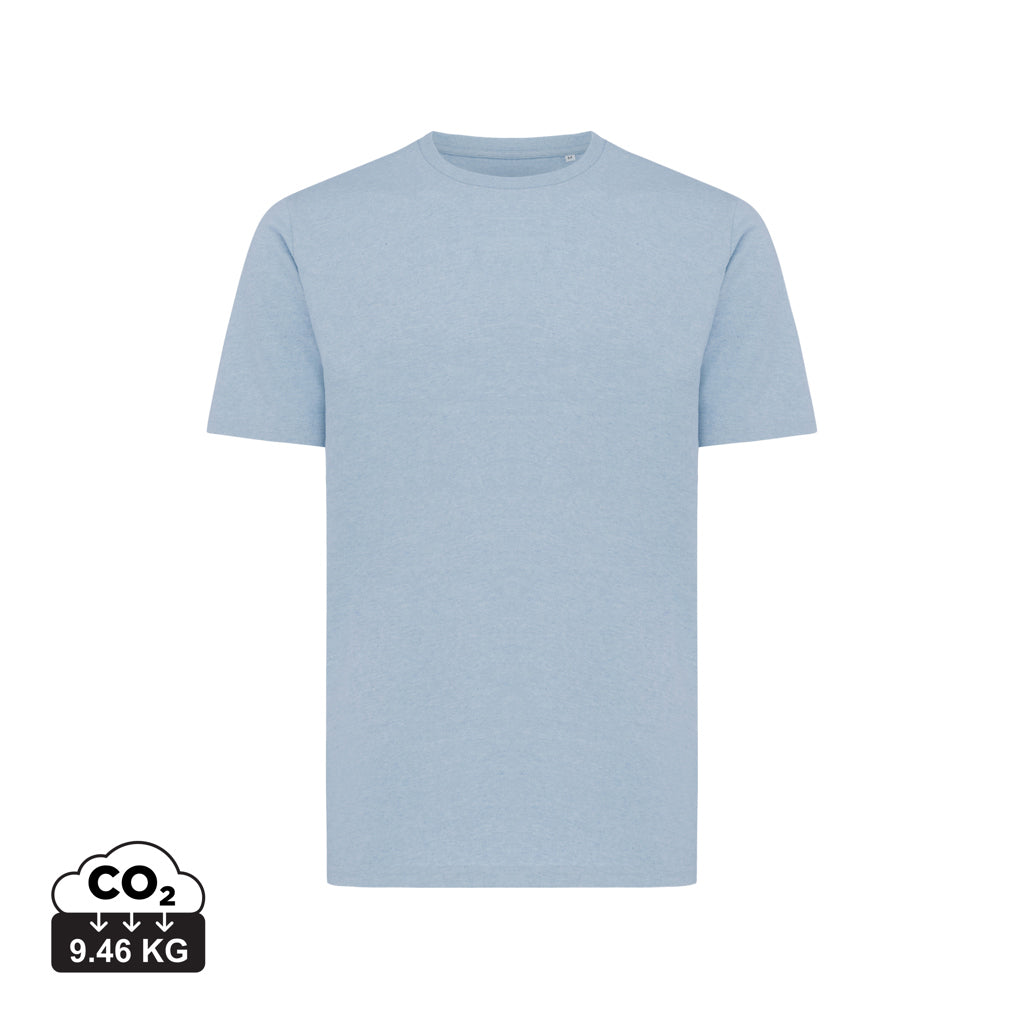 IQONIQ Sierra Lightweight T-Shirt aus recycelter Baumwolle – light heather blue