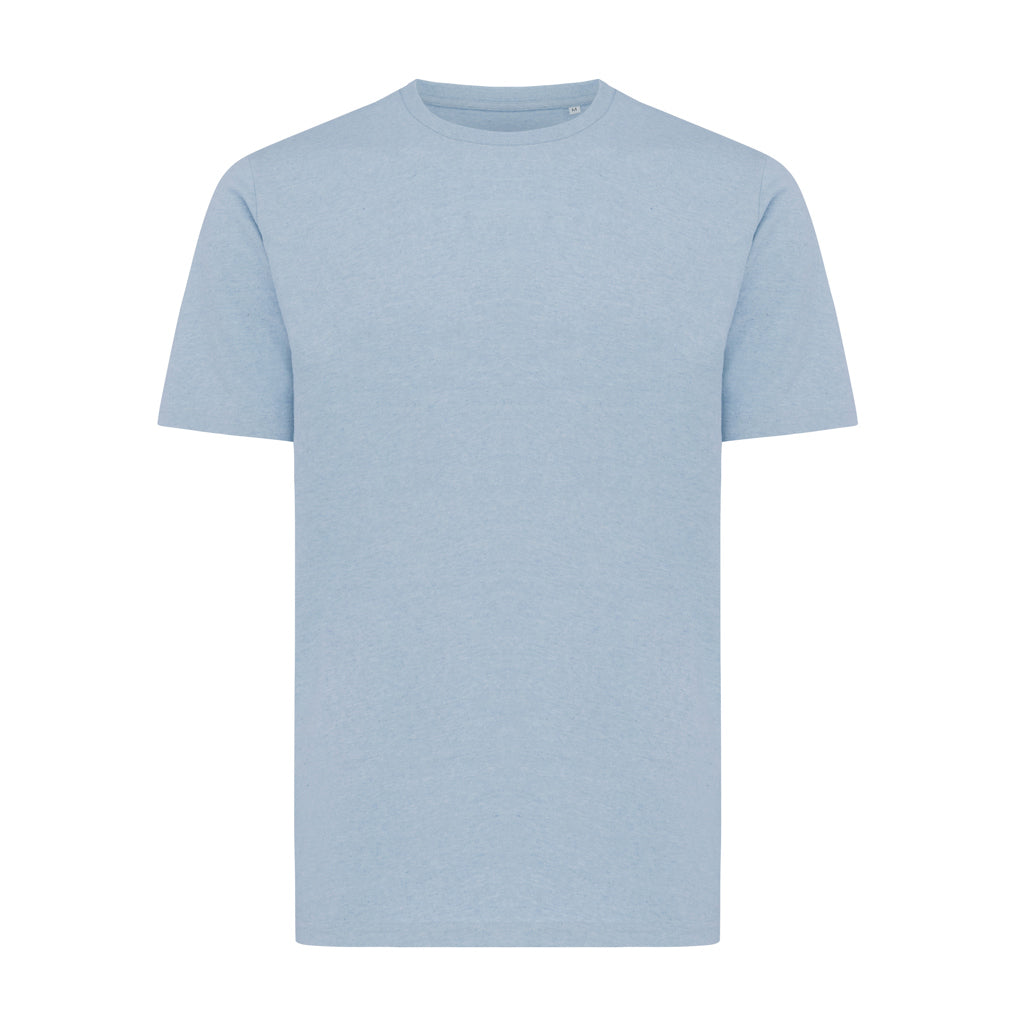 IQONIQ Sierra Lightweight T-Shirt aus recycelter Baumwolle – light heather blue