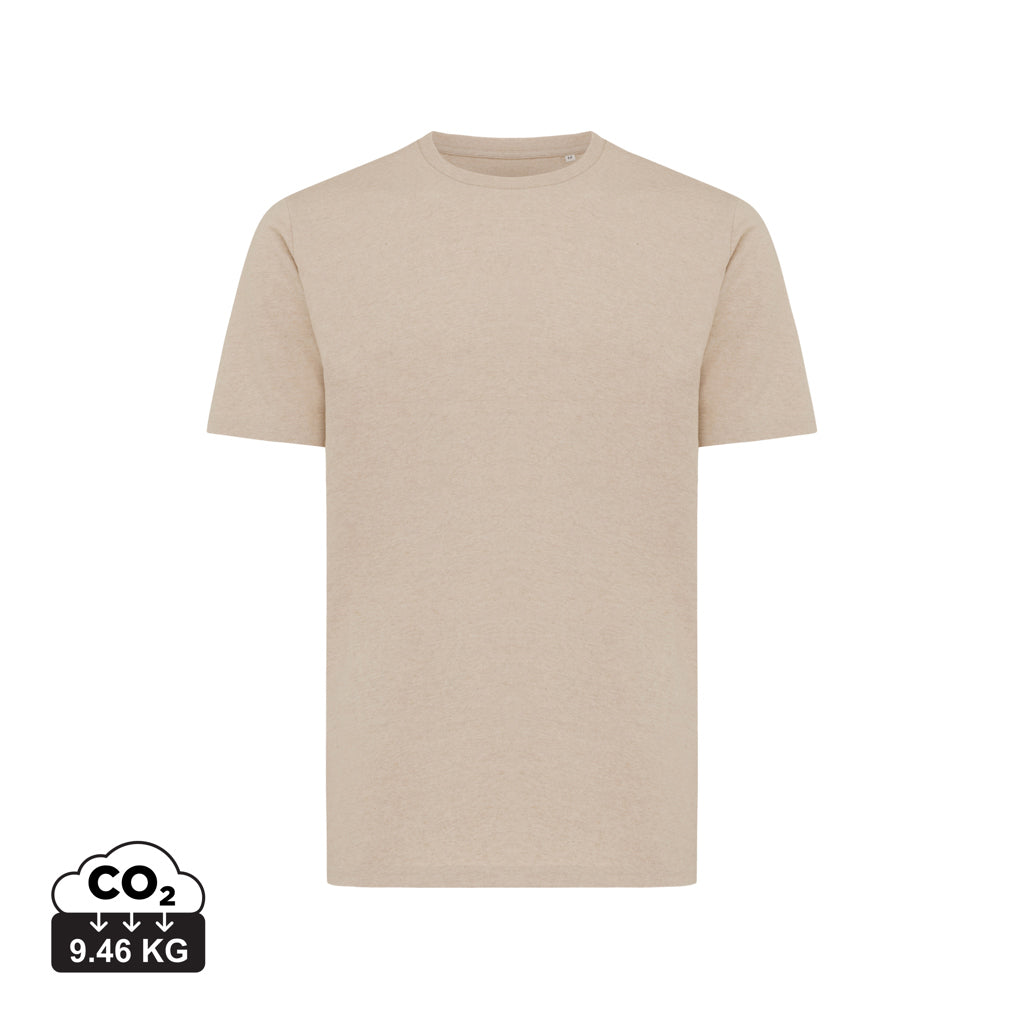 IQONIQ Sierra Lightweight T-Shirt aus recycelter Baumwolle – light heather brown