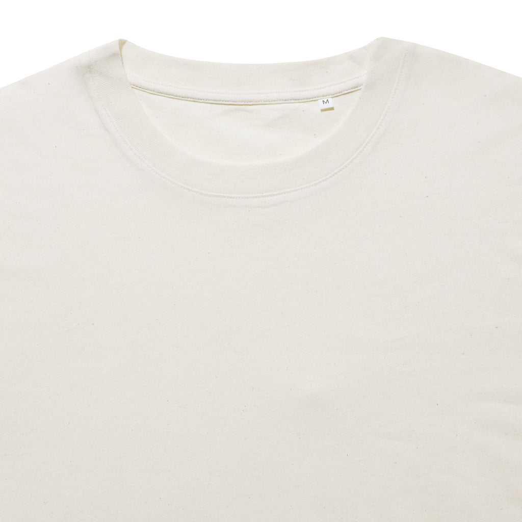 IQONIQ Sierra Lightweight T-Shirt aus recycelter Baumwolle – natural raw