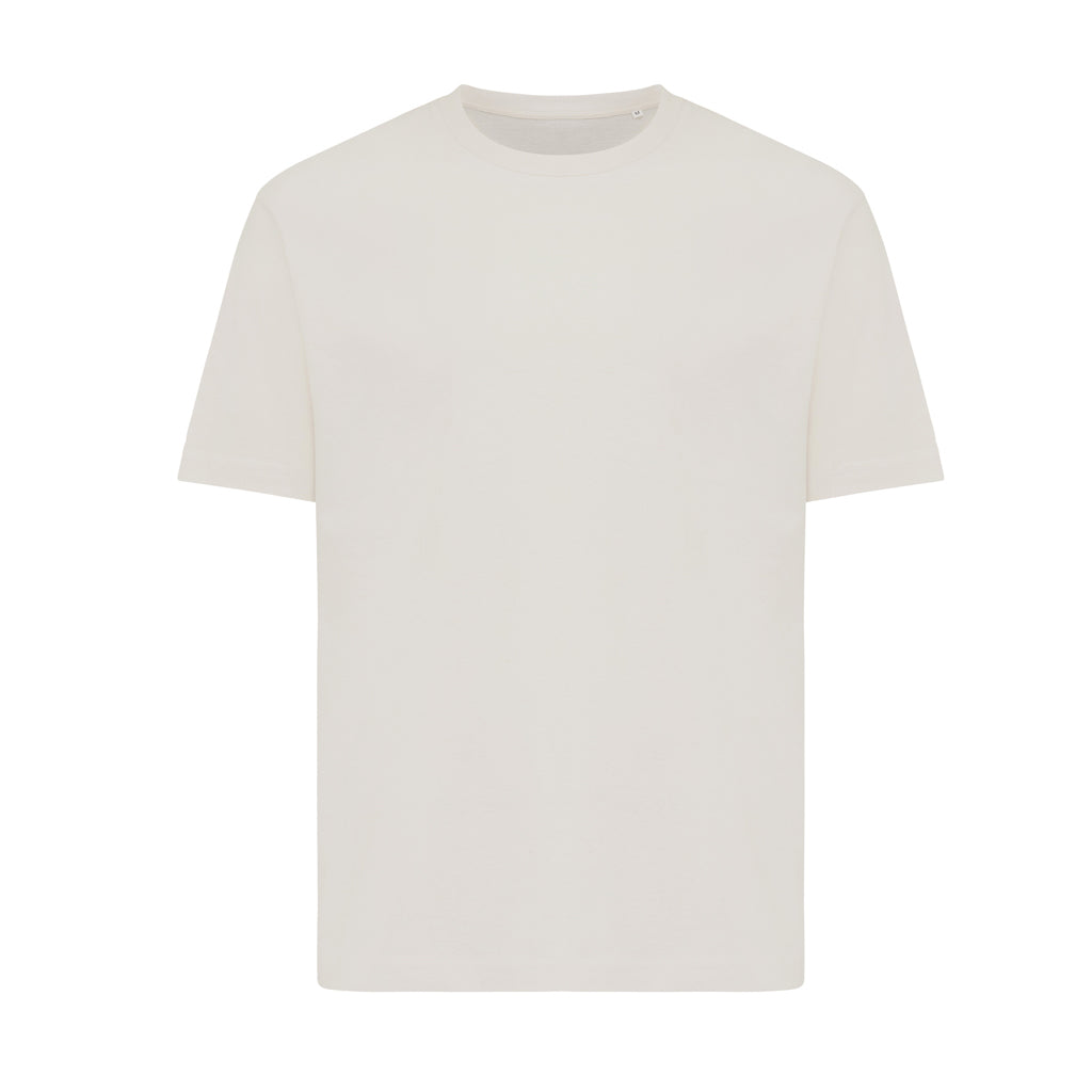 IQONIQ Teide T-Shirt aus recycelter Baumwolle – ivory white