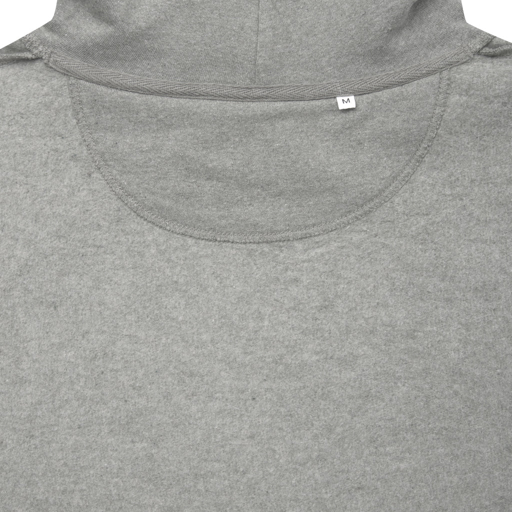 IQONIQ Torres ungefärbter Hoodie aus recycelter Baumwolle – heather grey