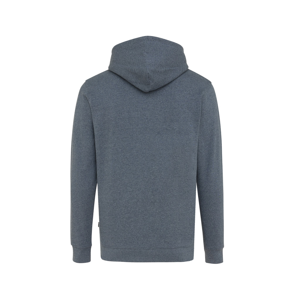 IQONIQ Torres ungefärbter Hoodie aus recycelter Baumwolle – heather navy