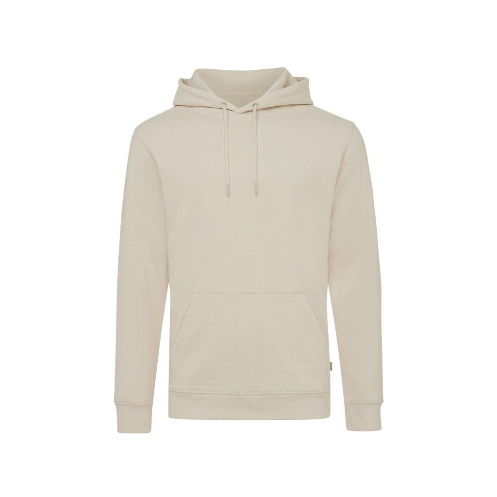 IQONIQ Torres ungefärbter Hoodie aus recycelter Baumwolle – natural raw