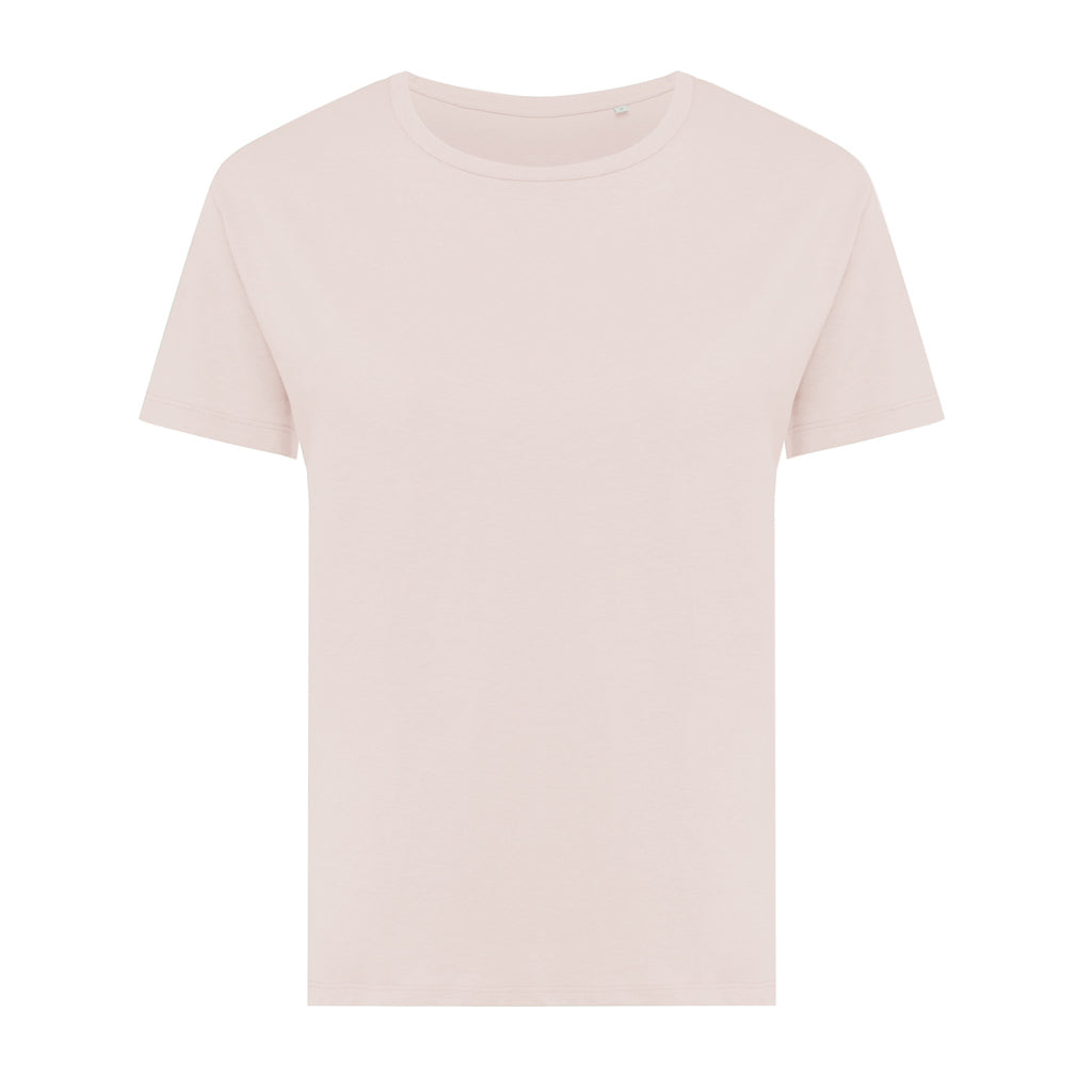 IQONIQ Yala Damen T-Shirt aus recycelter Baumwolle – cloud pink