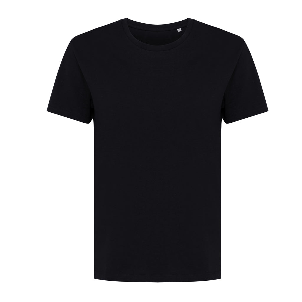 IQONIQ Yala Damen T-Shirt aus recycelter Baumwolle – schwarz