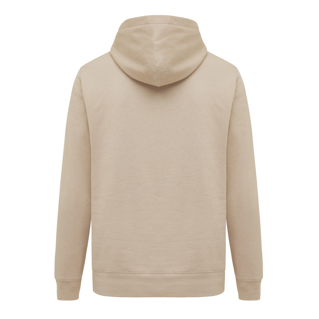 IQONIQ Yengo Hoodie mit Seitentaschen aus rec. Baumwolle – desert