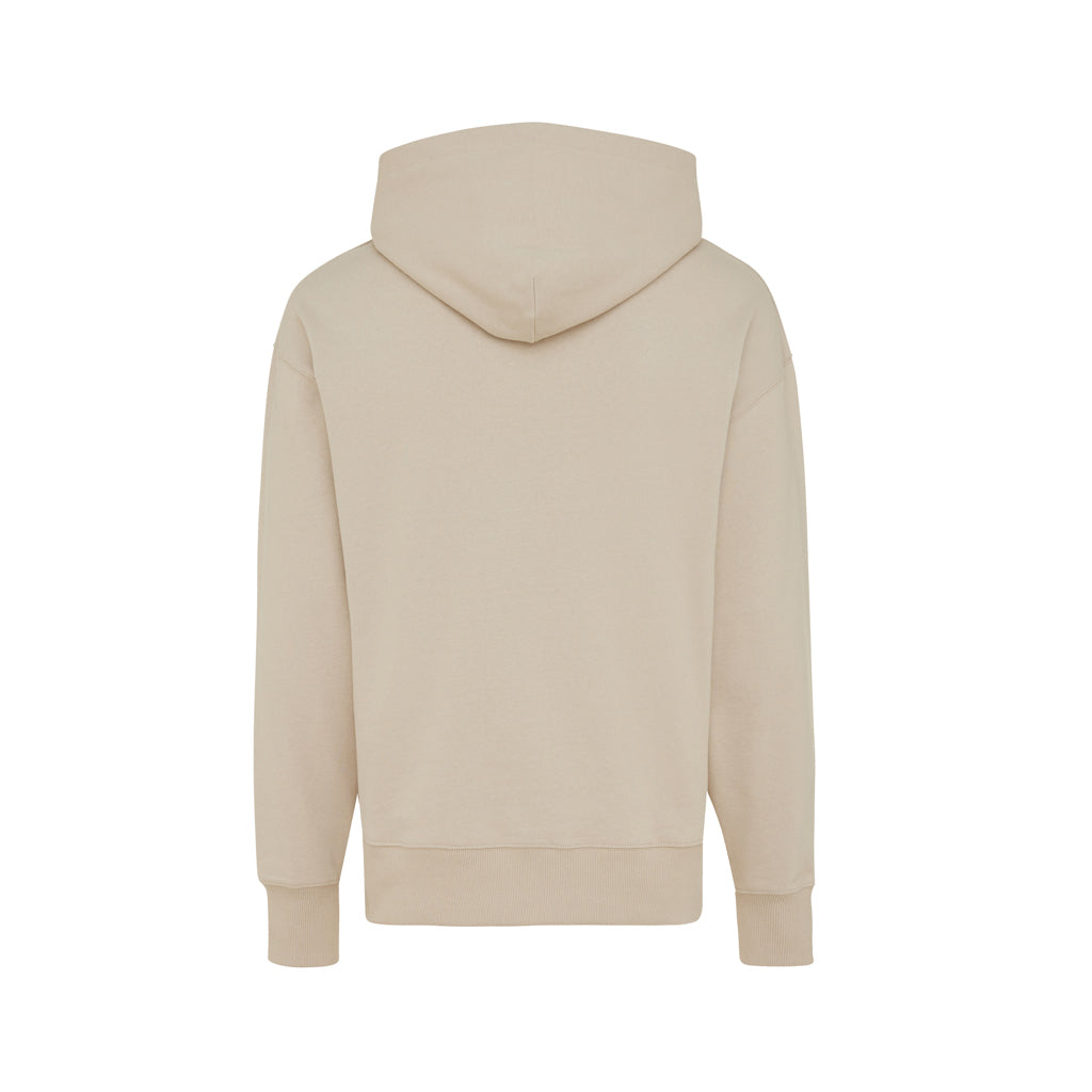 IQONIQ Yoho Relax-Hoodie aus recycelter Baumwolle – desert