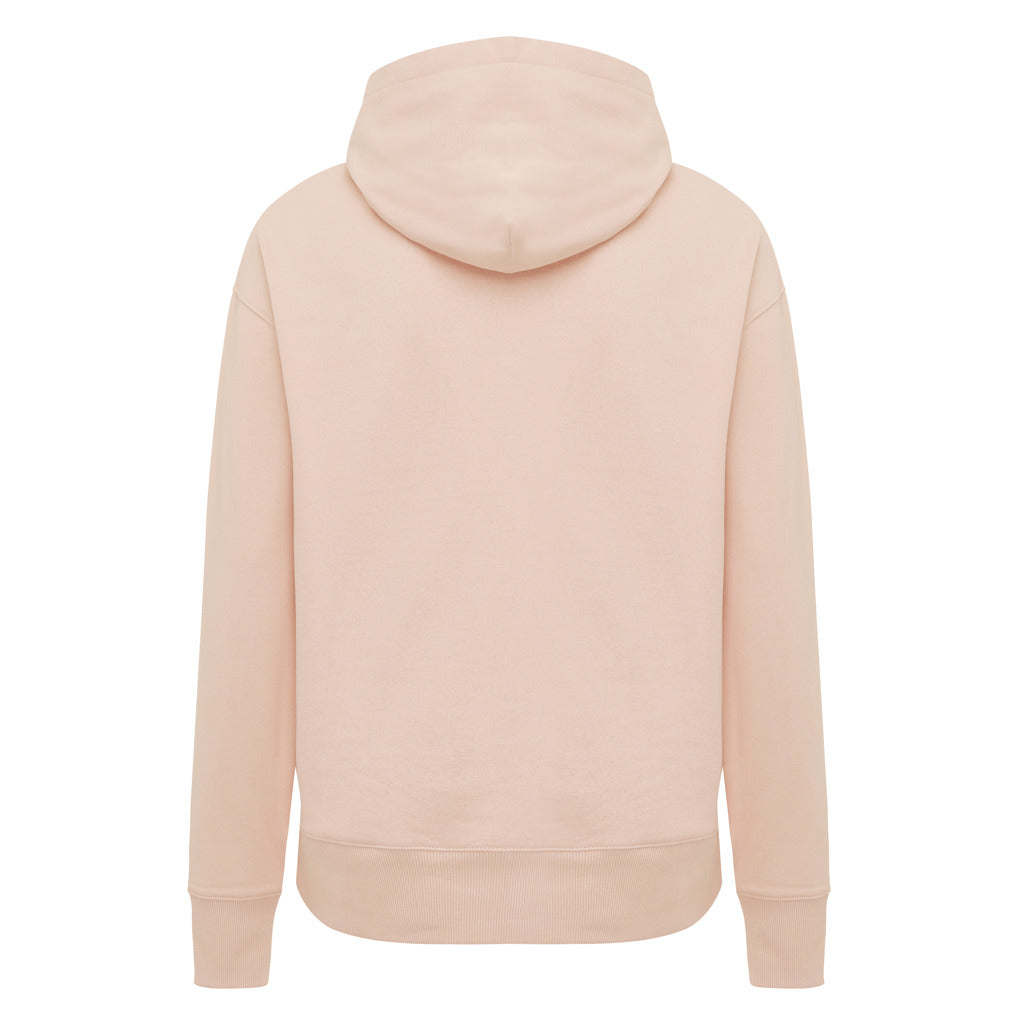 IQONIQ Yoho Relax-Hoodie aus recycelter Baumwolle – peach nectar
