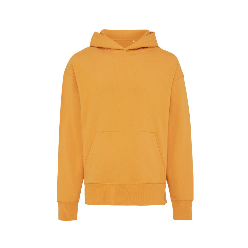 IQONIQ Yoho Relax-Hoodie aus recycelter Baumwolle – sundial orange