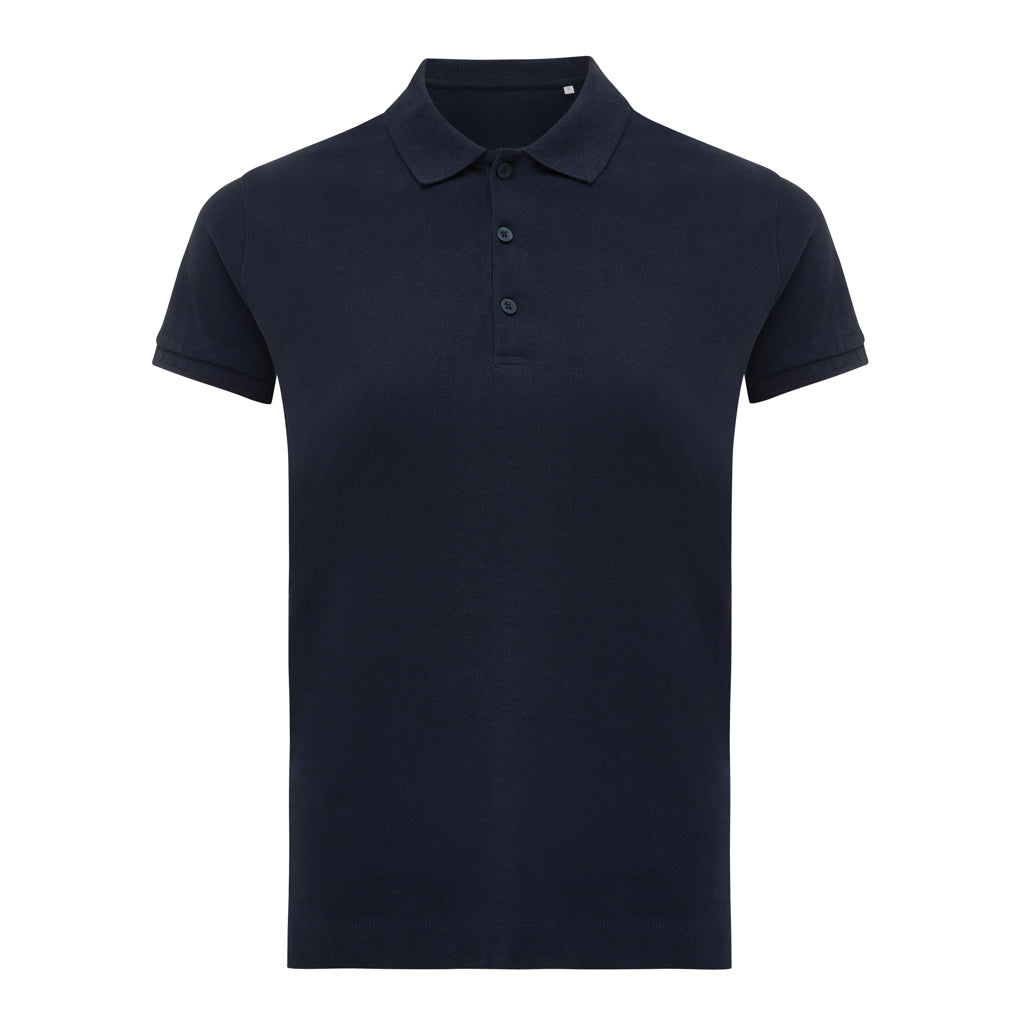IQONIQ Yosemite Damen Piqué-Poloshirt aus rec. Baumwolle – navy blau