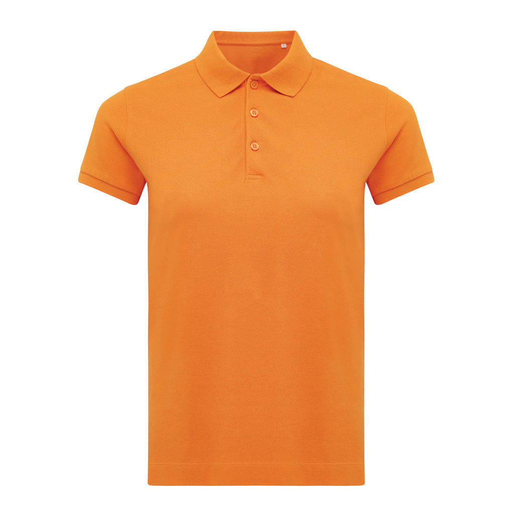 IQONIQ Yosemite Damen Piqué-Poloshirt aus rec. Baumwolle – orange