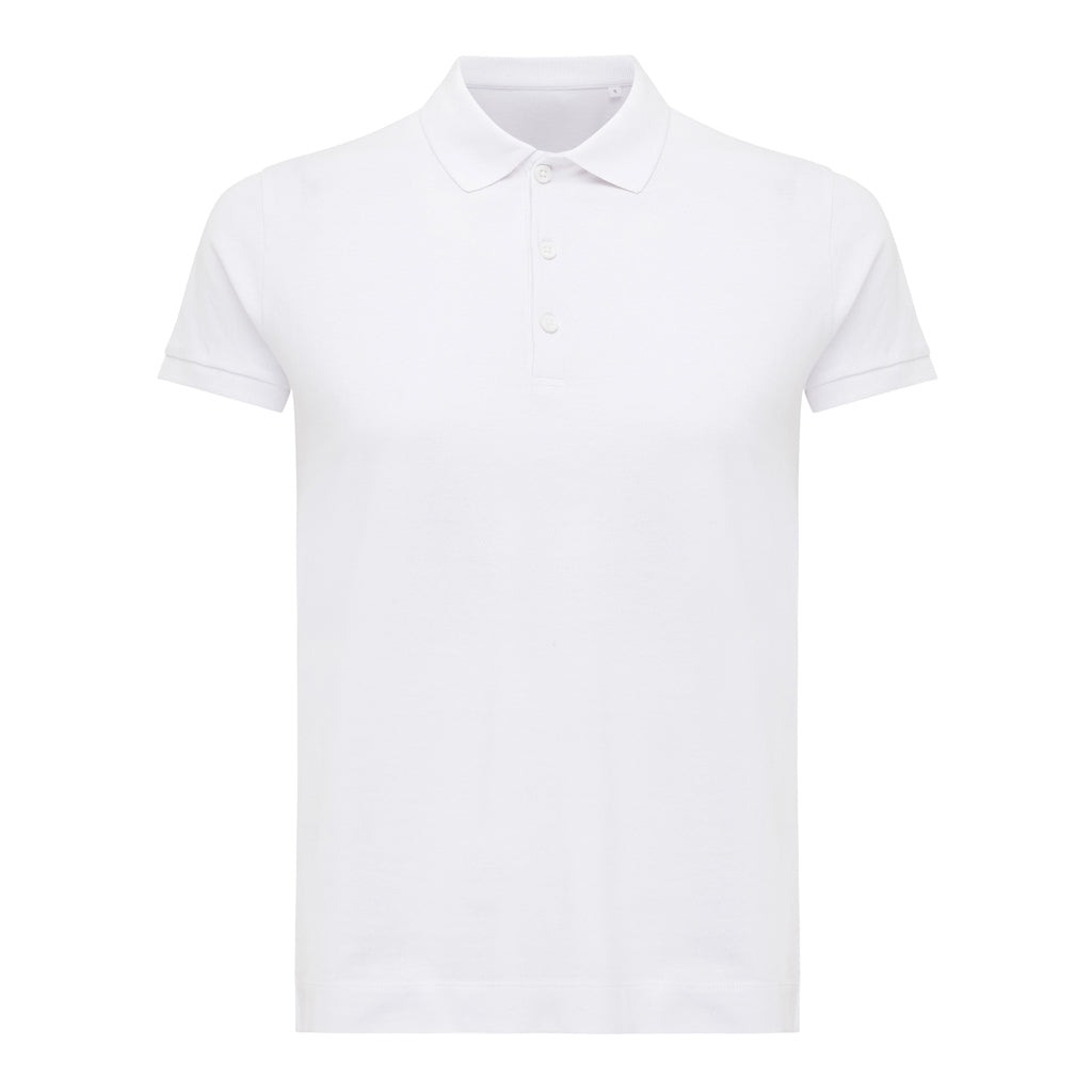IQONIQ Yosemite Damen Piqué-Poloshirt aus rec. Baumwolle – recycled white