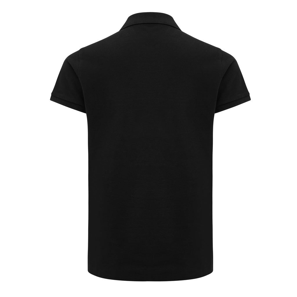 IQONIQ Yosemite Damen Piqué-Poloshirt aus rec. Baumwolle – schwarz