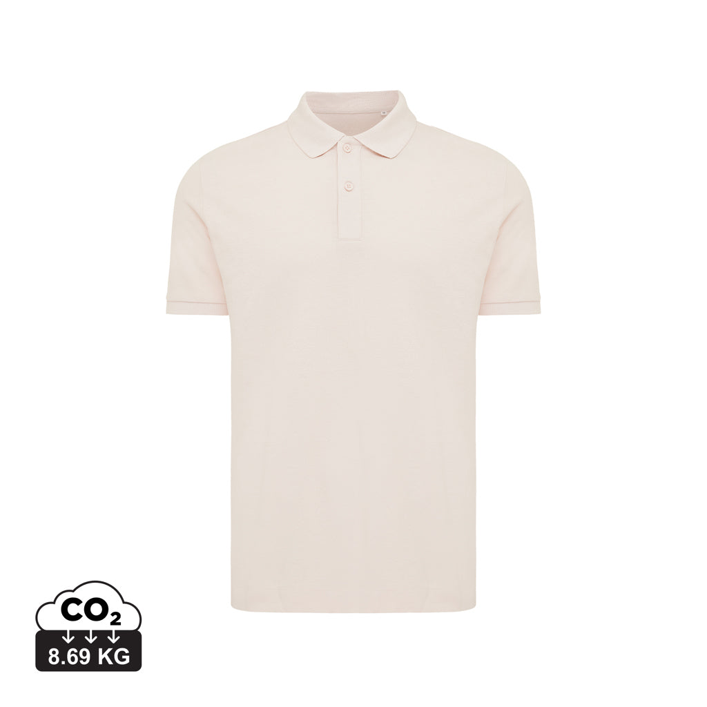 IQONIQ Yosemite Piqué-Poloshirt aus recycelter Baumwolle – cloud pink