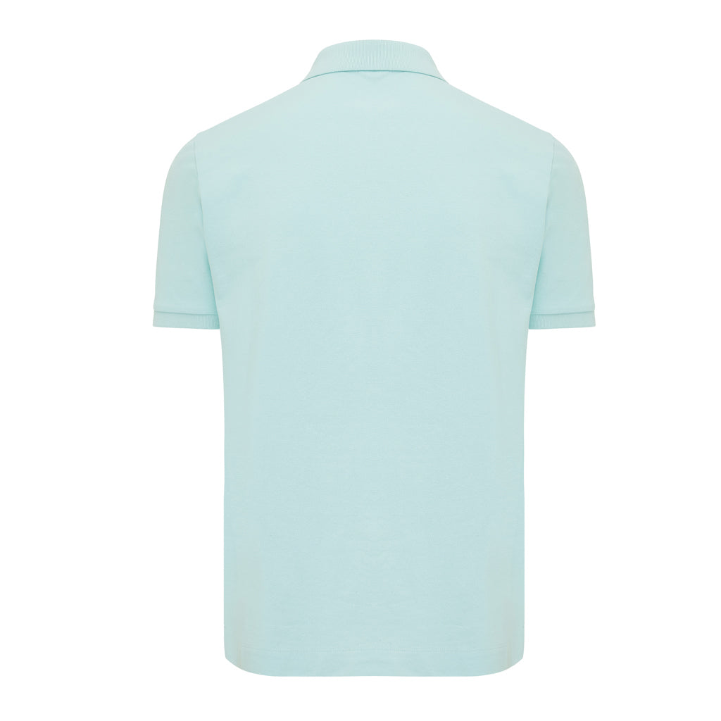 IQONIQ Yosemite Piqué-Poloshirt aus recycelter Baumwolle – crushed mint