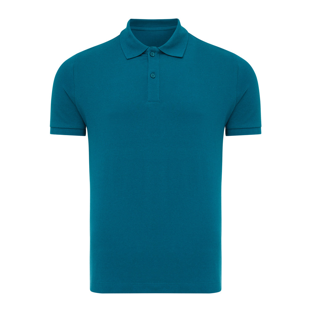 IQONIQ Yosemite Piqué-Poloshirt aus recycelter Baumwolle – dark teal