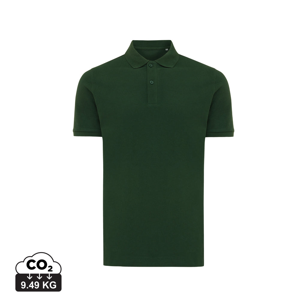 IQONIQ Yosemite Piqué-Poloshirt aus recycelter Baumwolle – forest green