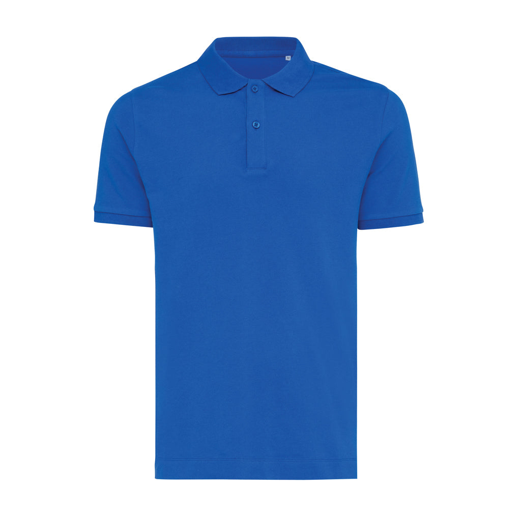 IQONIQ Yosemite Piqué-Poloshirt aus recycelter Baumwolle – Königsblau