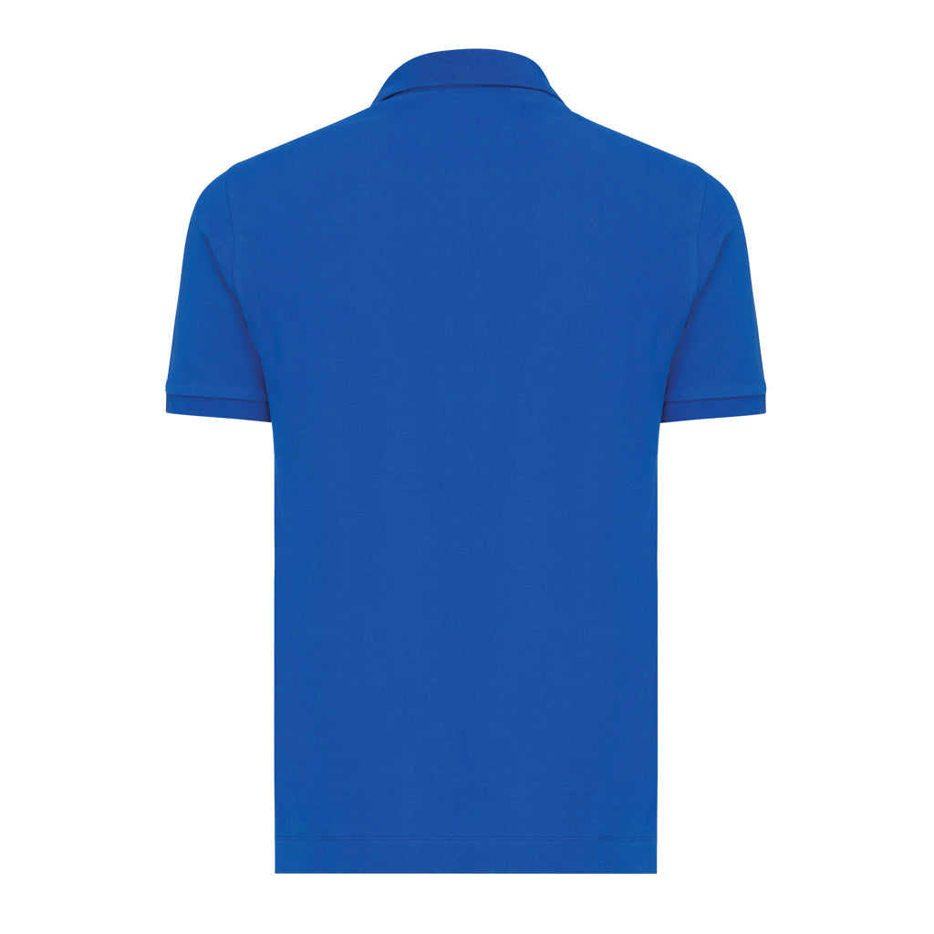 IQONIQ Yosemite Piqué-Poloshirt aus recycelter Baumwolle – Königsblau