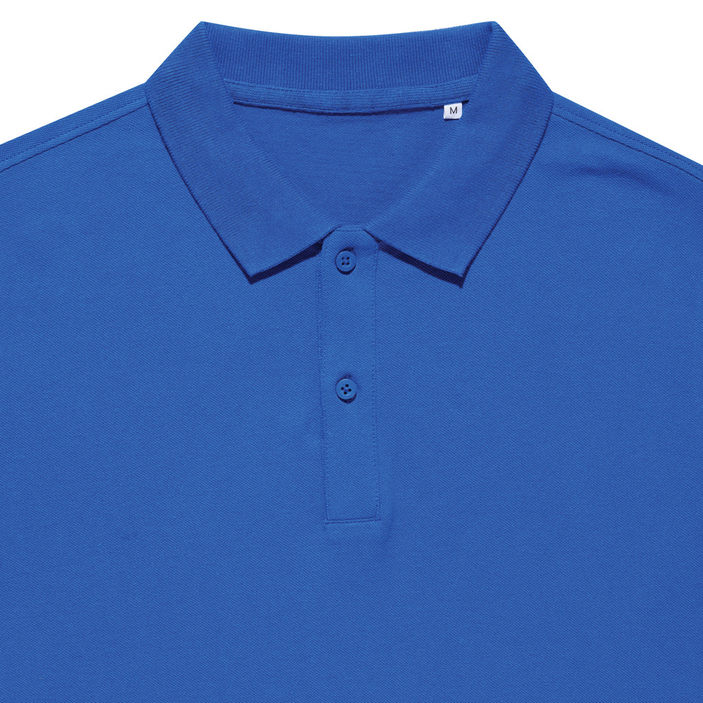 IQONIQ Yosemite Piqué-Poloshirt aus recycelter Baumwolle – Königsblau