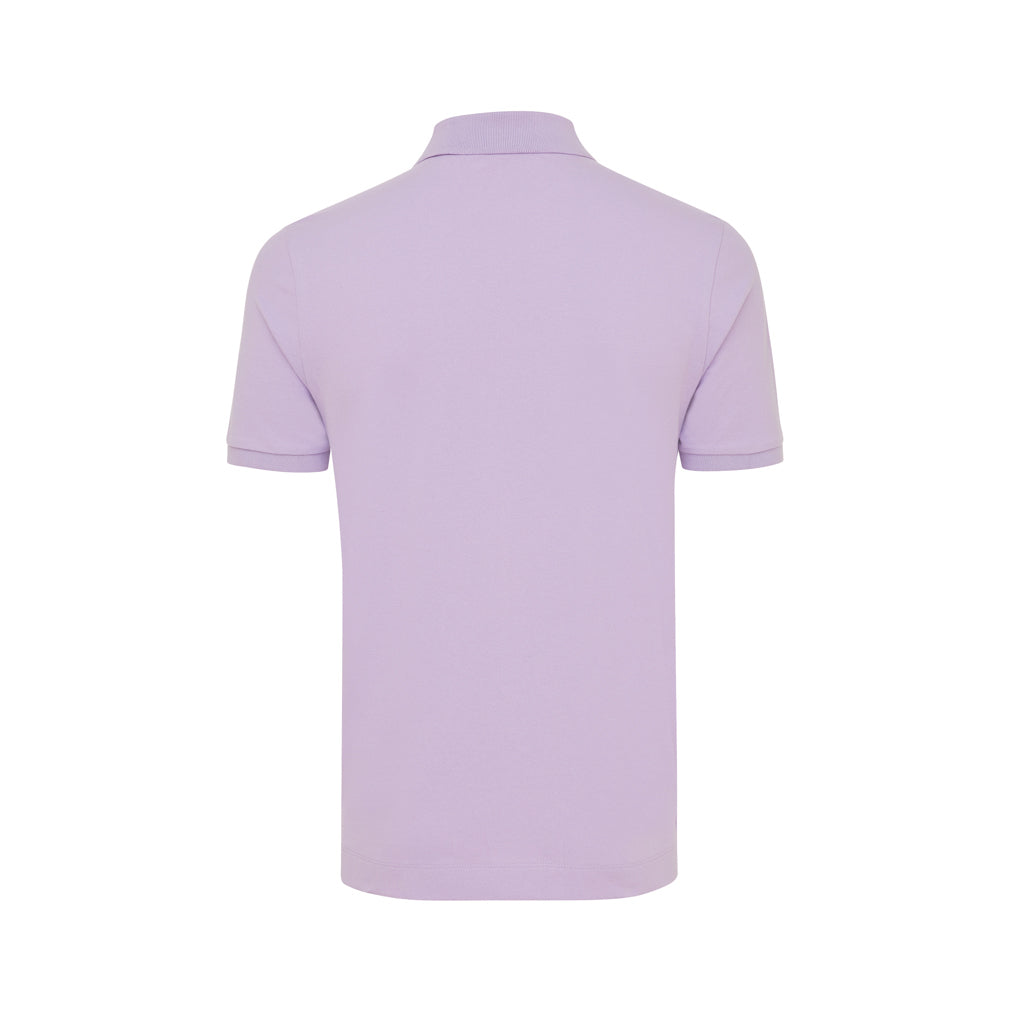 IQONIQ Yosemite Piqué-Poloshirt aus recycelter Baumwolle – lavender