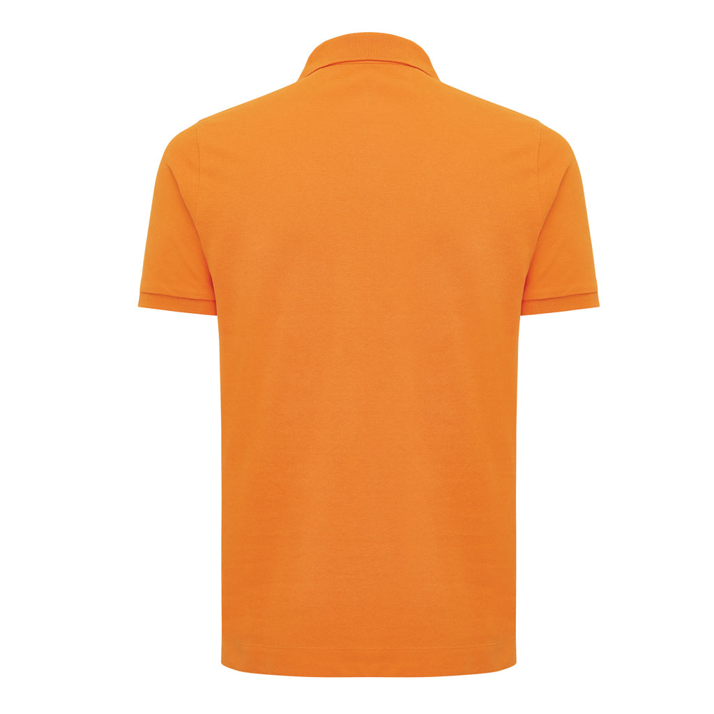IQONIQ Yosemite Piqué-Poloshirt aus recycelter Baumwolle – orange