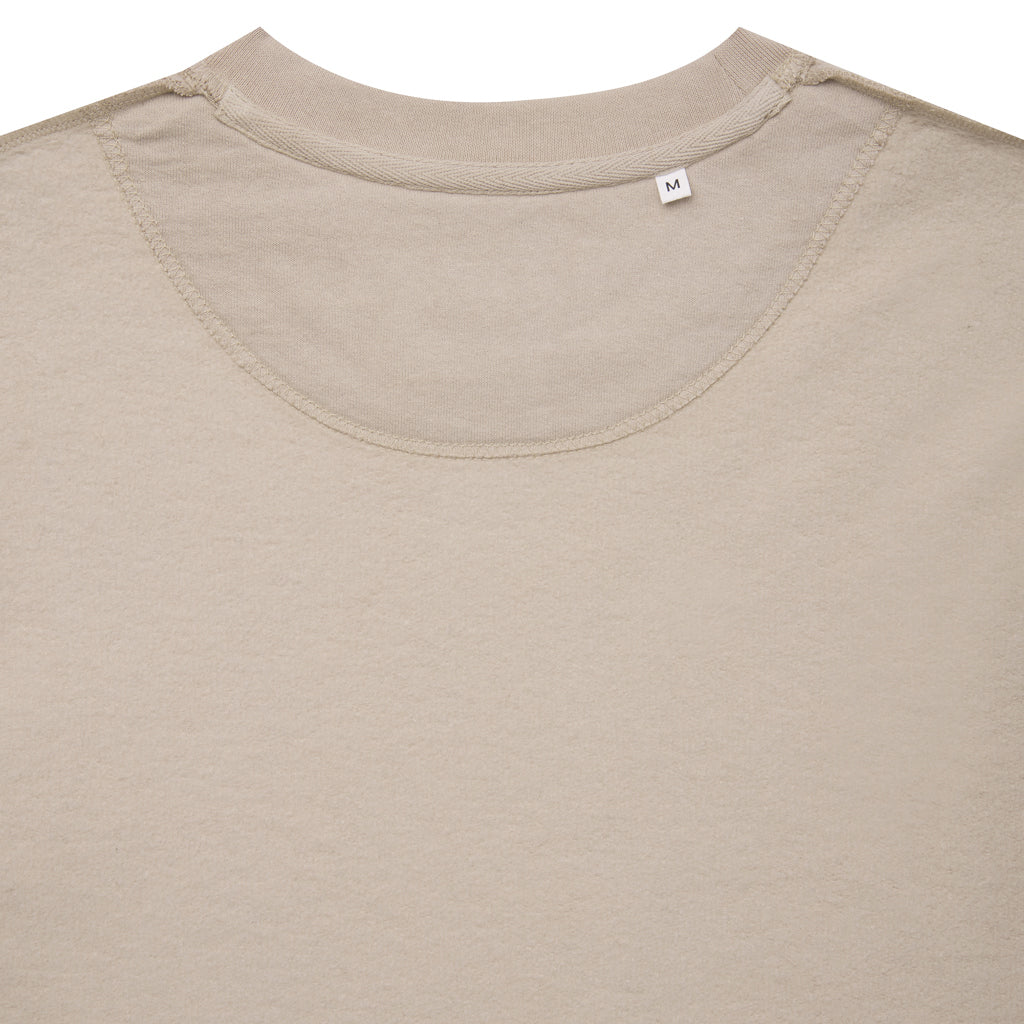 IQONIQ Zion Rundhals-Sweater aus recycelter Baumwolle – desert