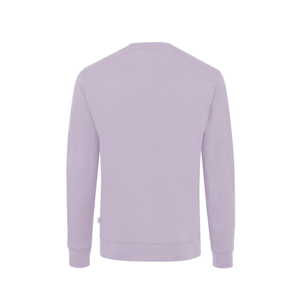 IQONIQ Zion Rundhals-Sweater aus recycelter Baumwolle – lavender