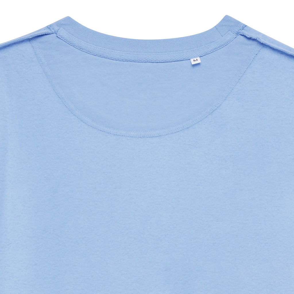 IQONIQ Zion Rundhals-Sweater aus recycelter Baumwolle – sky blue
