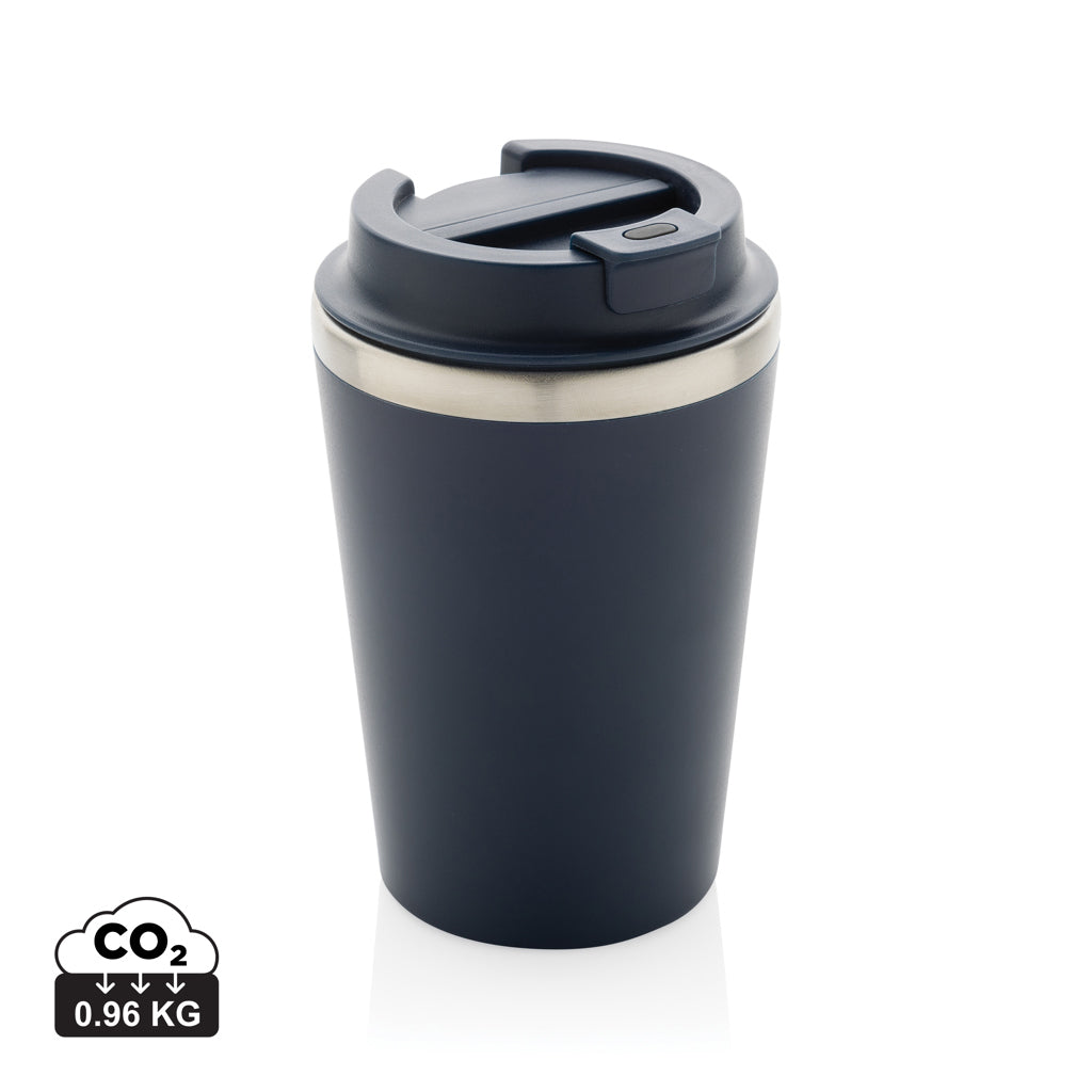 Java 350ml RCS recycelter doppelwandiger Becher – navy blau