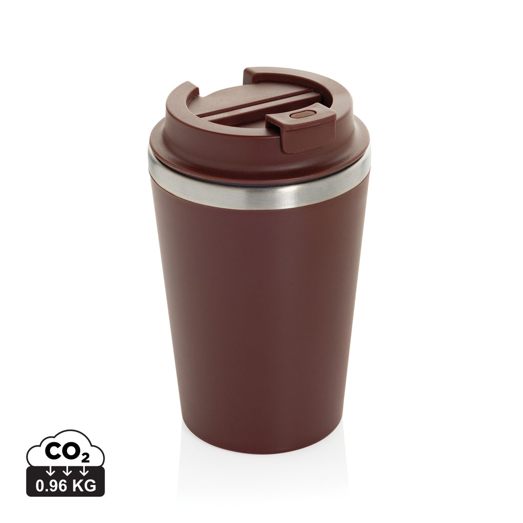Java 350ml RCS recycelter doppelwandiger Becher – rot