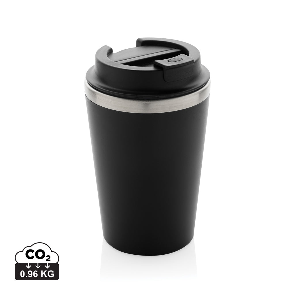 Java 350ml RCS recycelter doppelwandiger Becher – schwarz