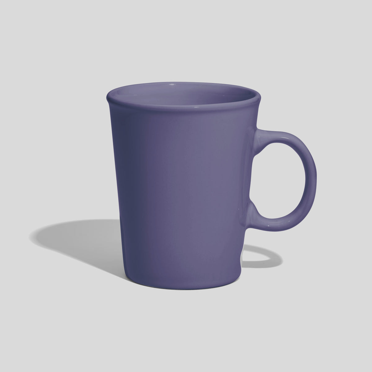 Kaffeebecher 280 ml mit rundem Henkel und Randwulst – Lavendel