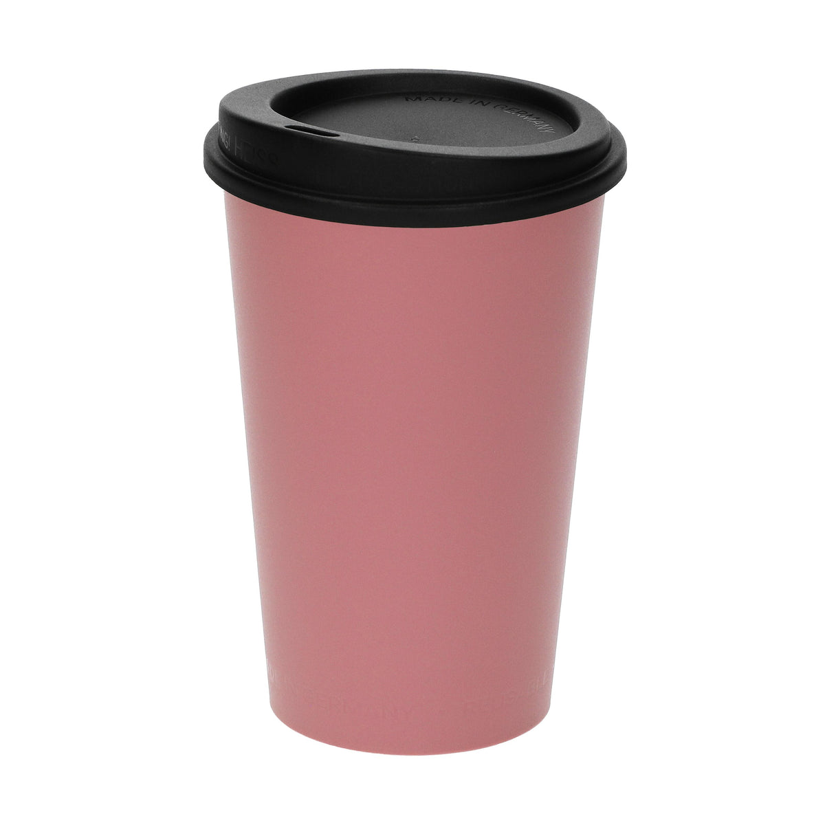 Kaffeebecher „ToGo“, 0,3 l – Raffiniertes rot / Schwarz