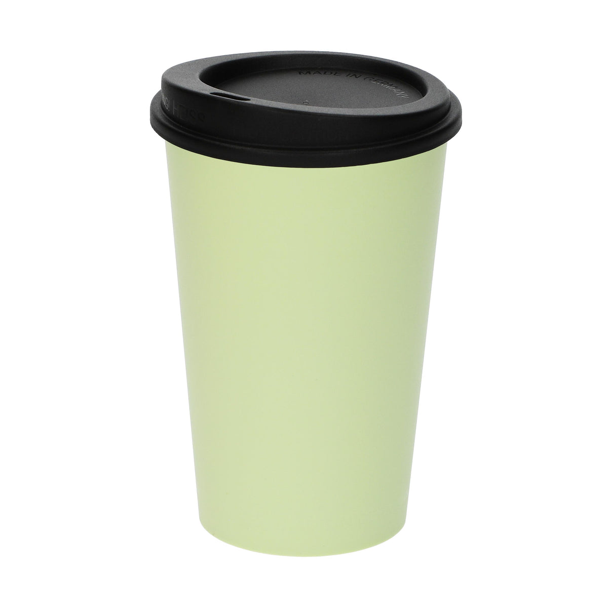 Kaffeebecher „ToGo“, 0,3 l – Geselliges grün / Schwarz