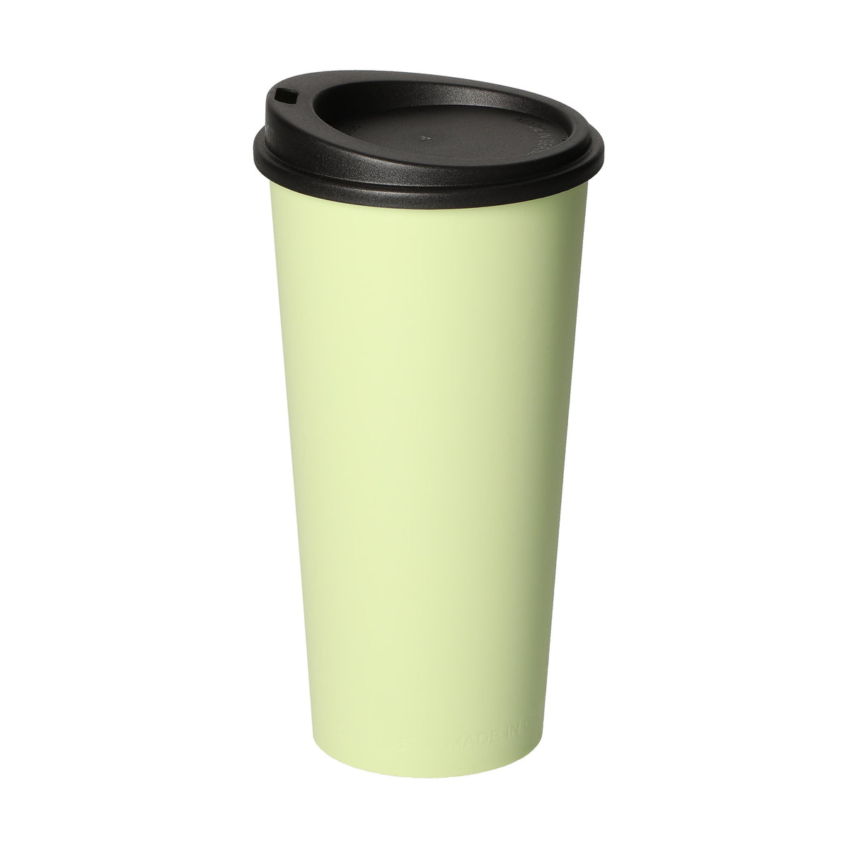 Kaffeebecher „ToGo“, 0,4 l – Geselliges grün / Schwarz