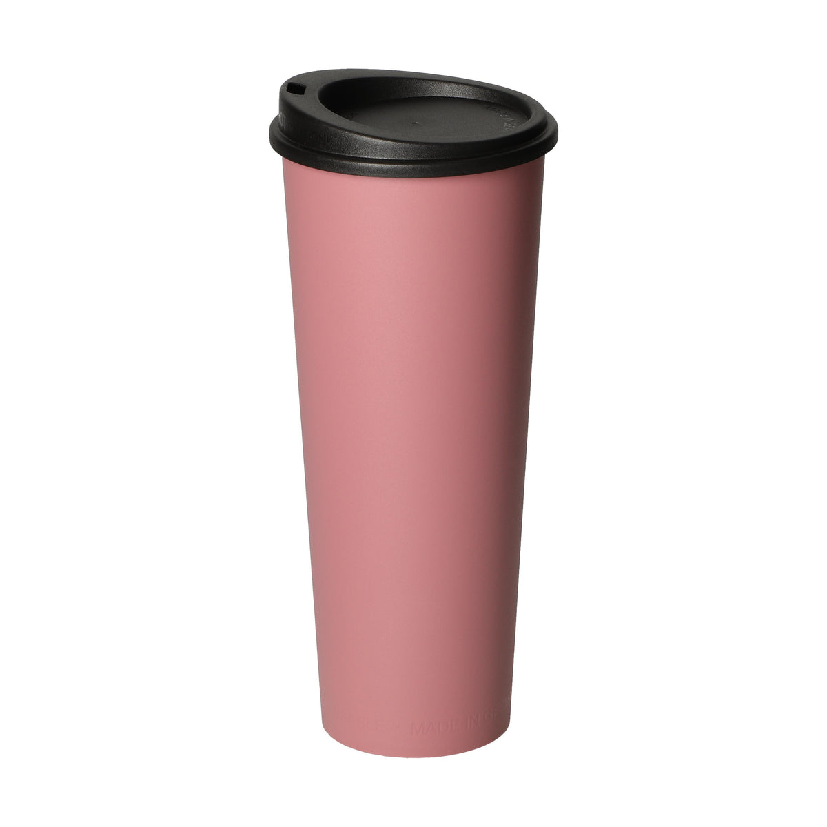Kaffeebecher „ToGo“, 0,5 l – Raffiniertes rot / Schwarz