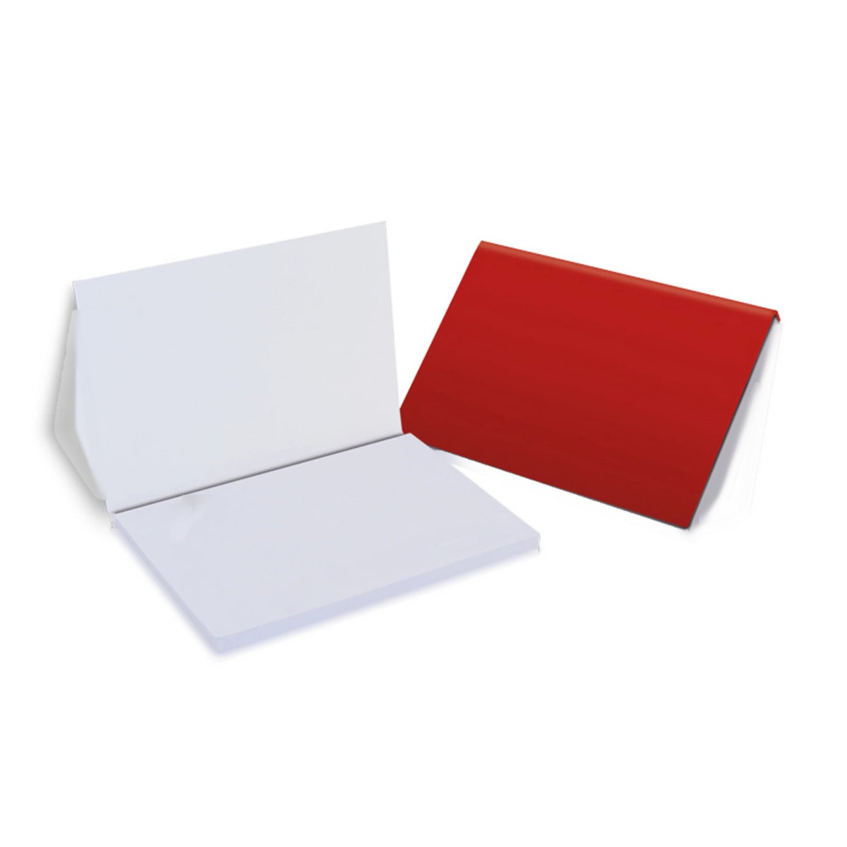 Kartonumschlag Haftnotizen 100 x 70 mm mit Logo