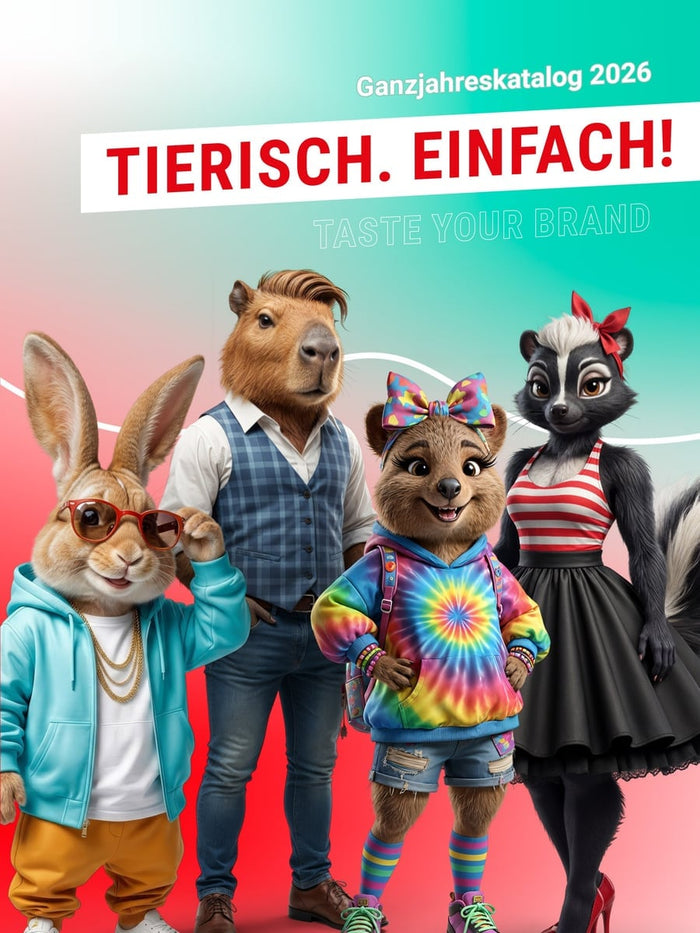 Cover: Ganzjahreskatalog 2026, Süßwaren